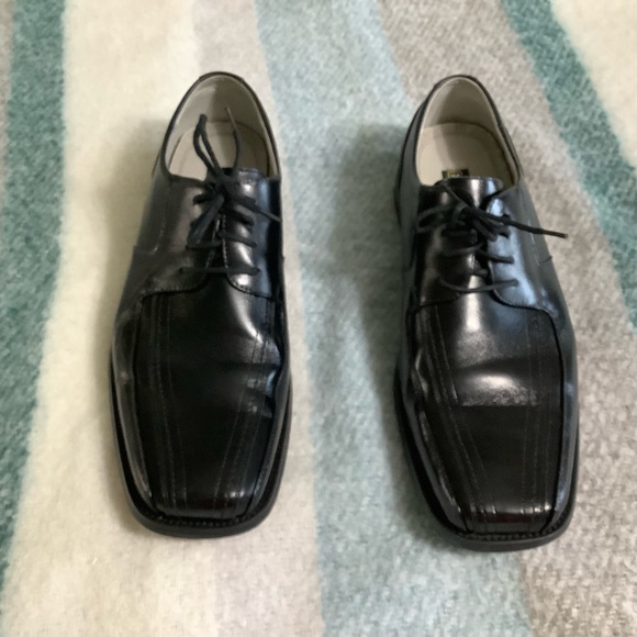 Stacy Adams leather dress shoes black They are used only once. Size 13 M - Picture 5 of 8